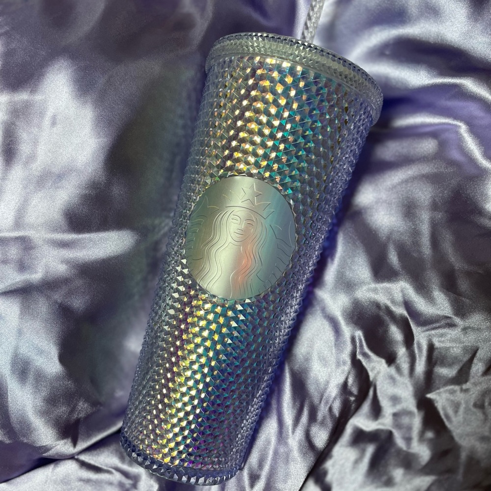 Starbucks Iridescent Studded Purple Unicorn Tumbler